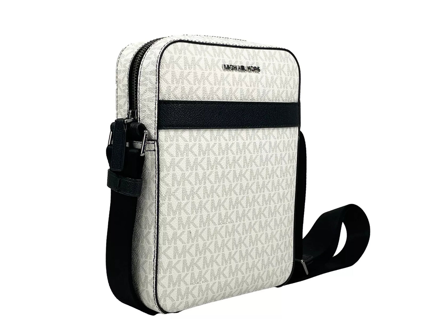 Cooper Medium Flight Crossbody Bag White