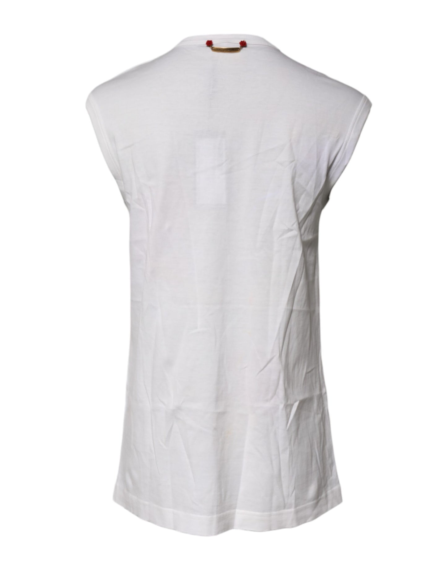 White Floral L'Amore E'Bellezza Cotton Top