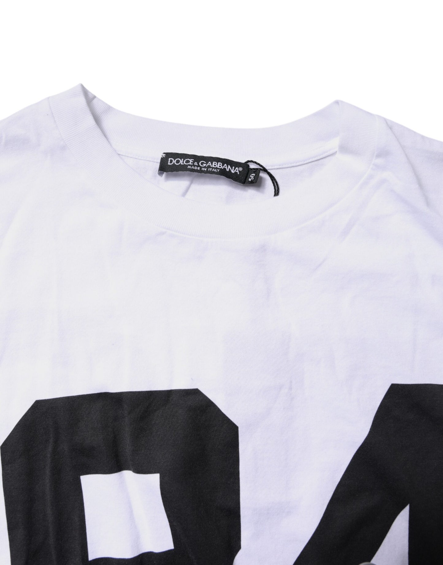 White Black Fashion Devotion Oversized Top