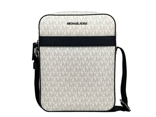 Cooper Medium Flight Crossbody Bag White